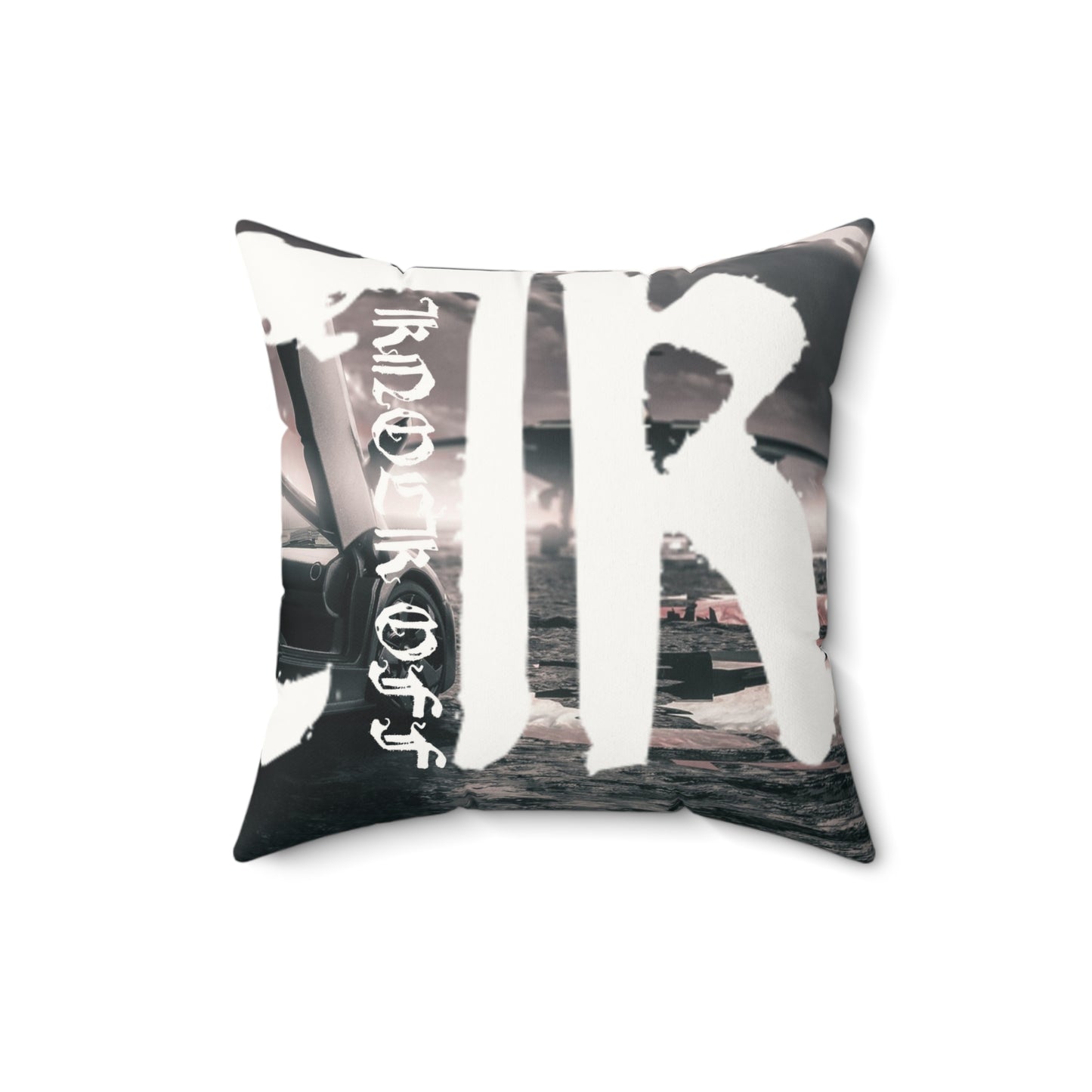 KNOCK OFF “Dream Reality” Faux Suede Pillow
