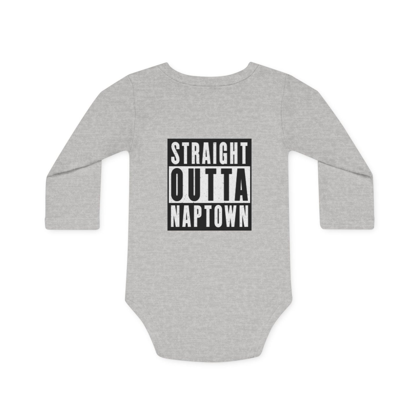Straight Outta Naptown Baby Onesie