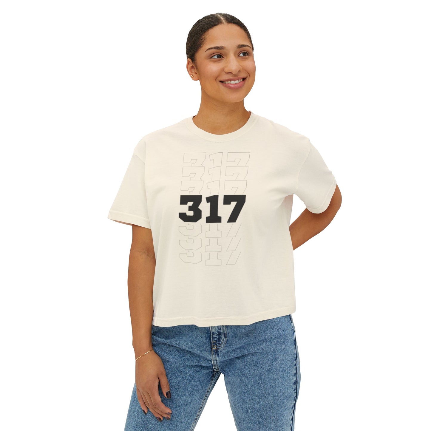 Straight Outta Naptown Women’s Box Tee