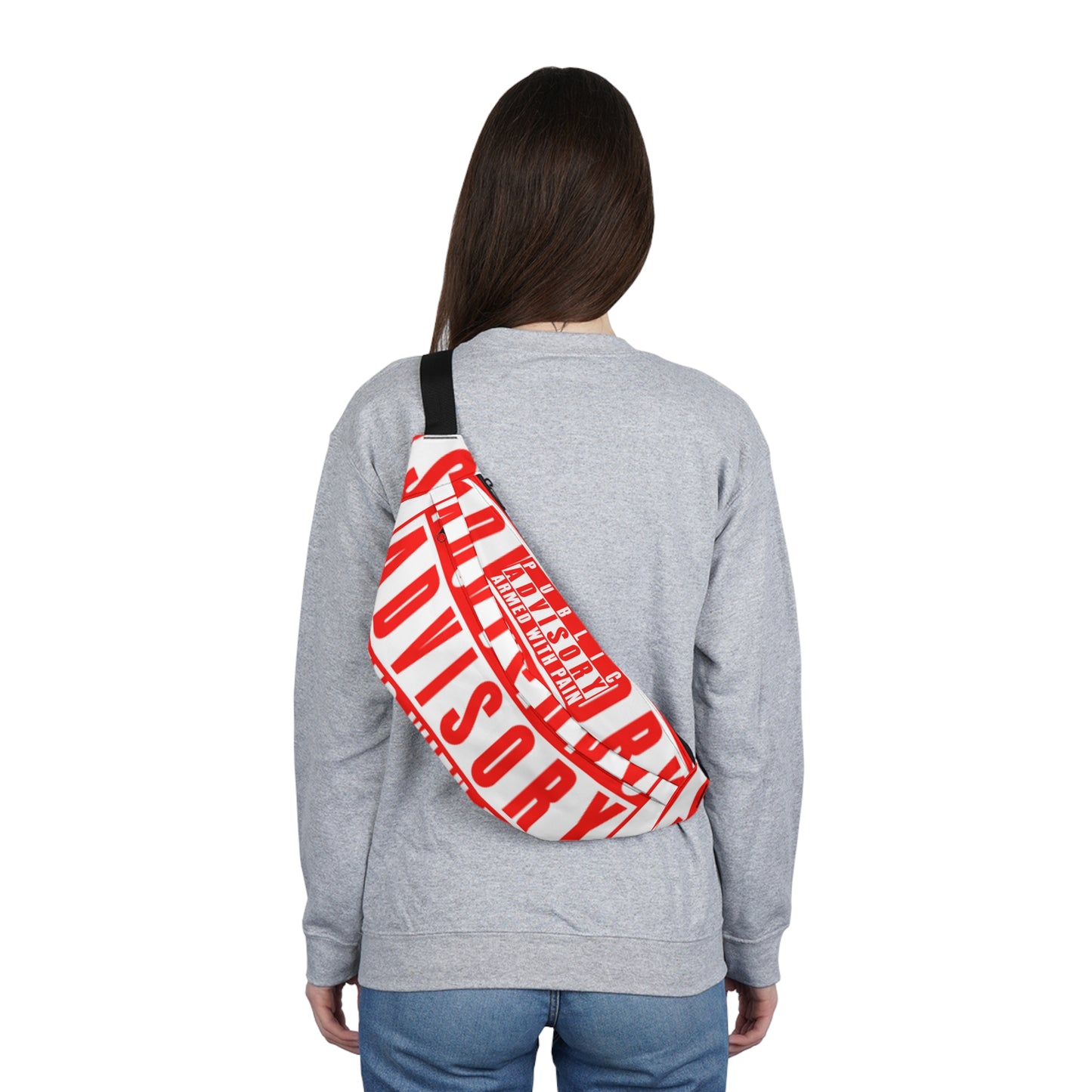 Armed With Pain “Public Advisory” Fanny Pack (Large)