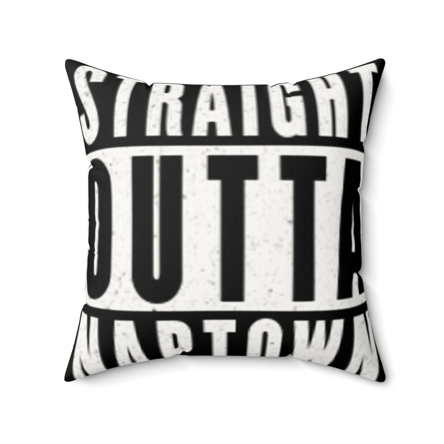 Straight Outta Naptown Faux Suede Pillow
