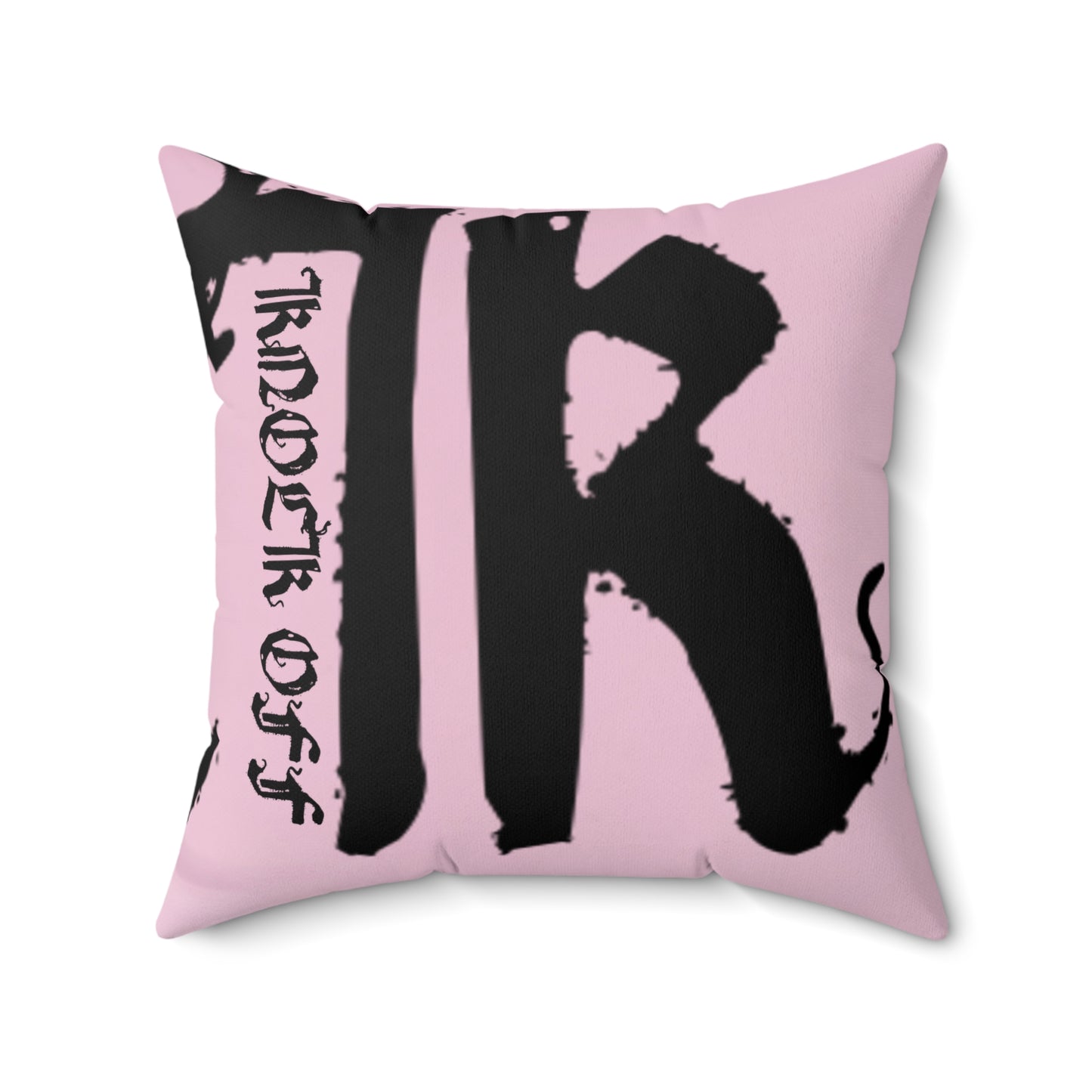 KNOCK OFF “CUTE but DEADLY” Faux Suede Pillow