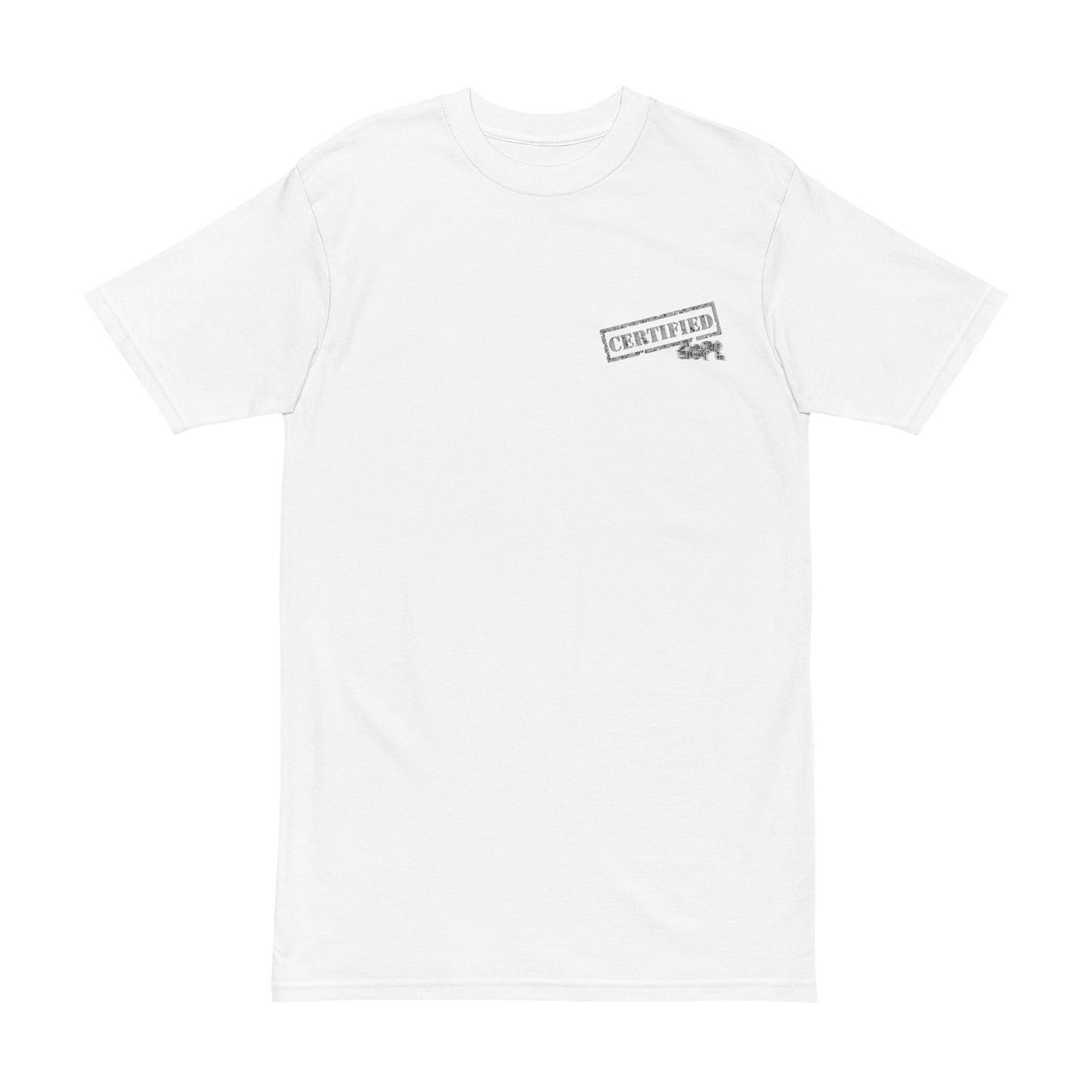 Certified Dept. “Certified” T-Shirt