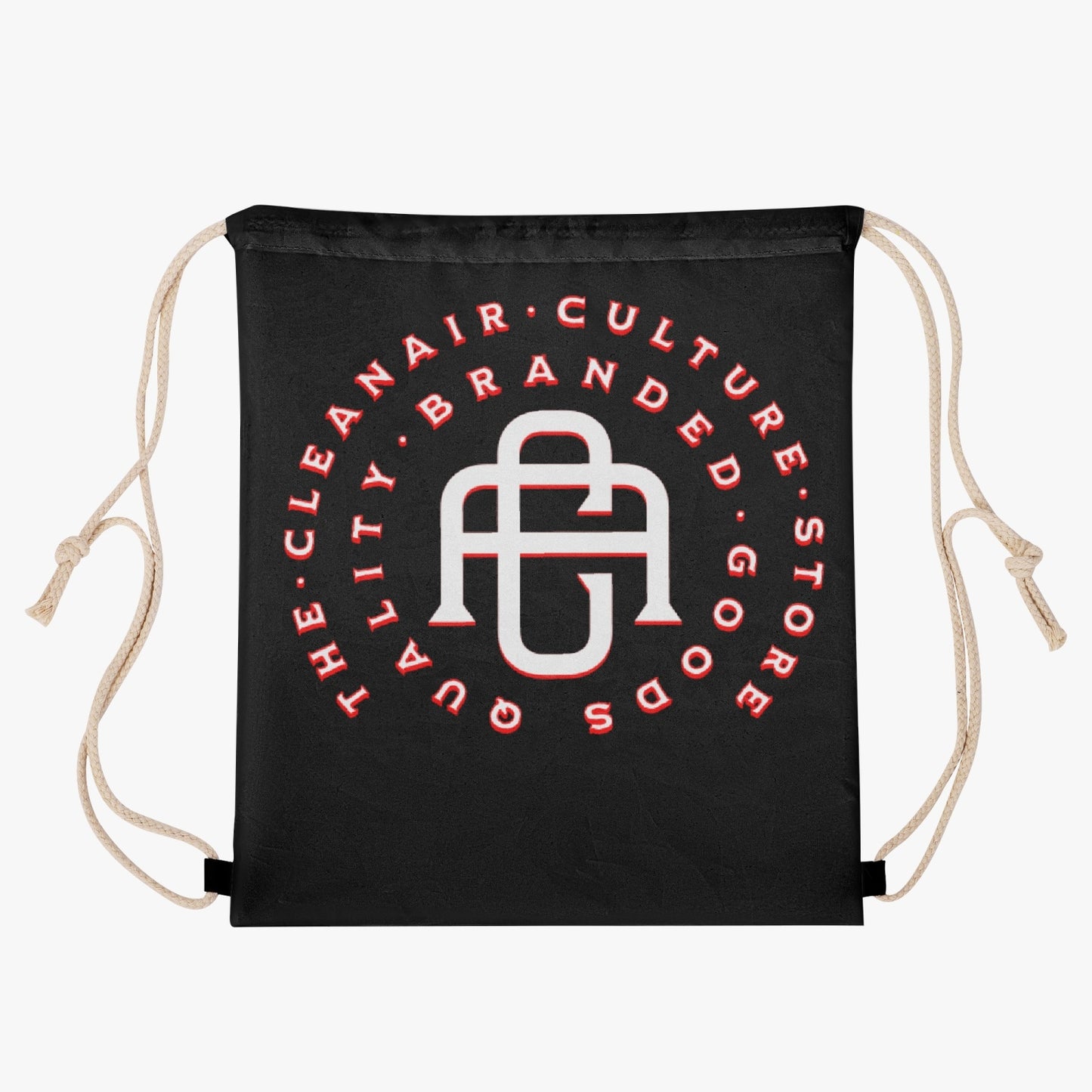CLEAN AIR CULTURE Drawstring Backpack