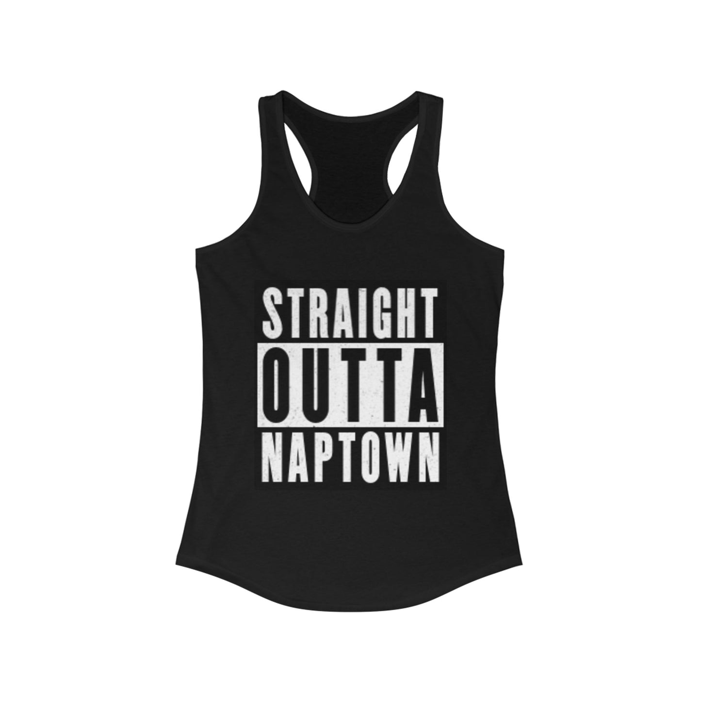 Straight Outta Naptown Women’s Racerback Tank Top