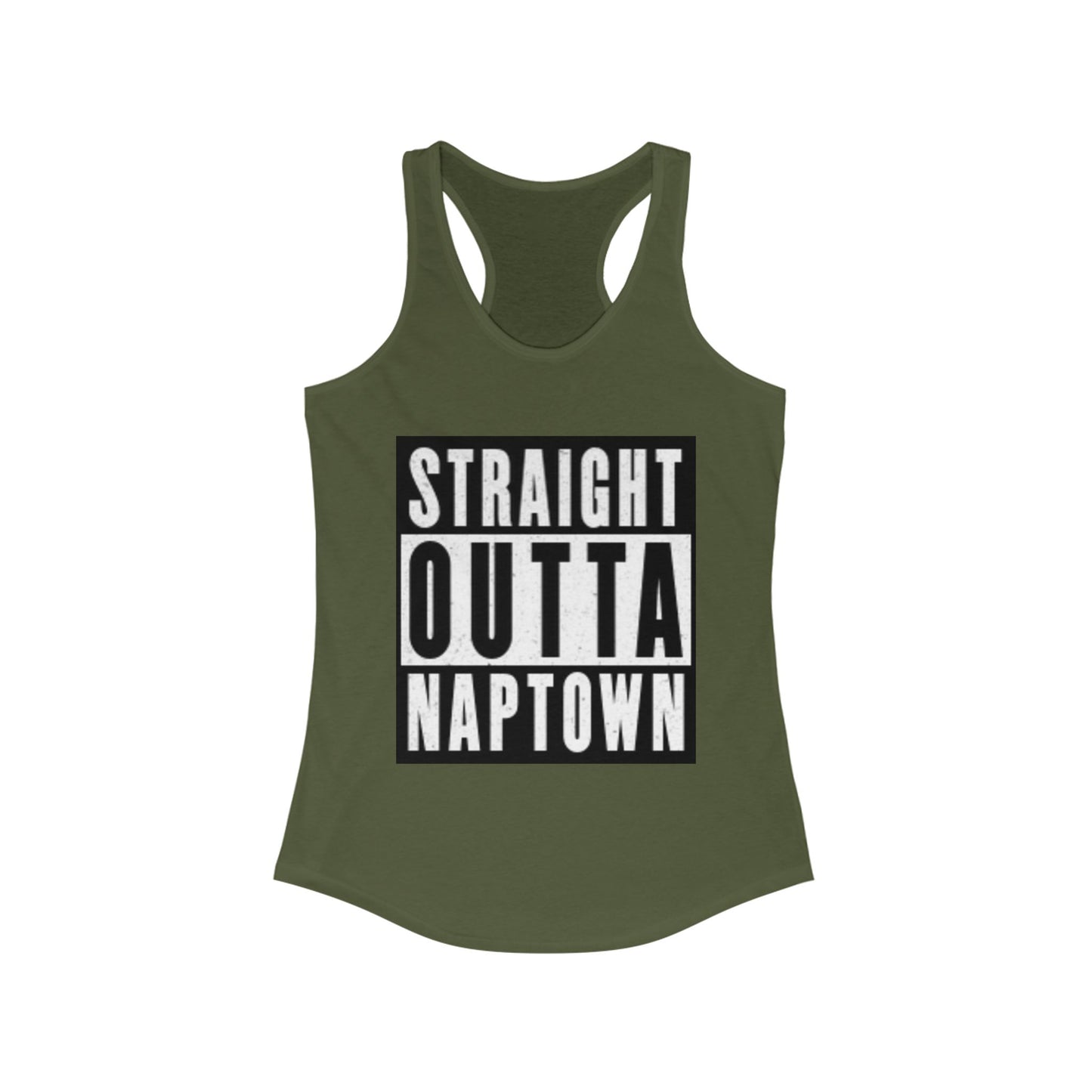 Straight Outta Naptown Women’s Racerback Tank Top