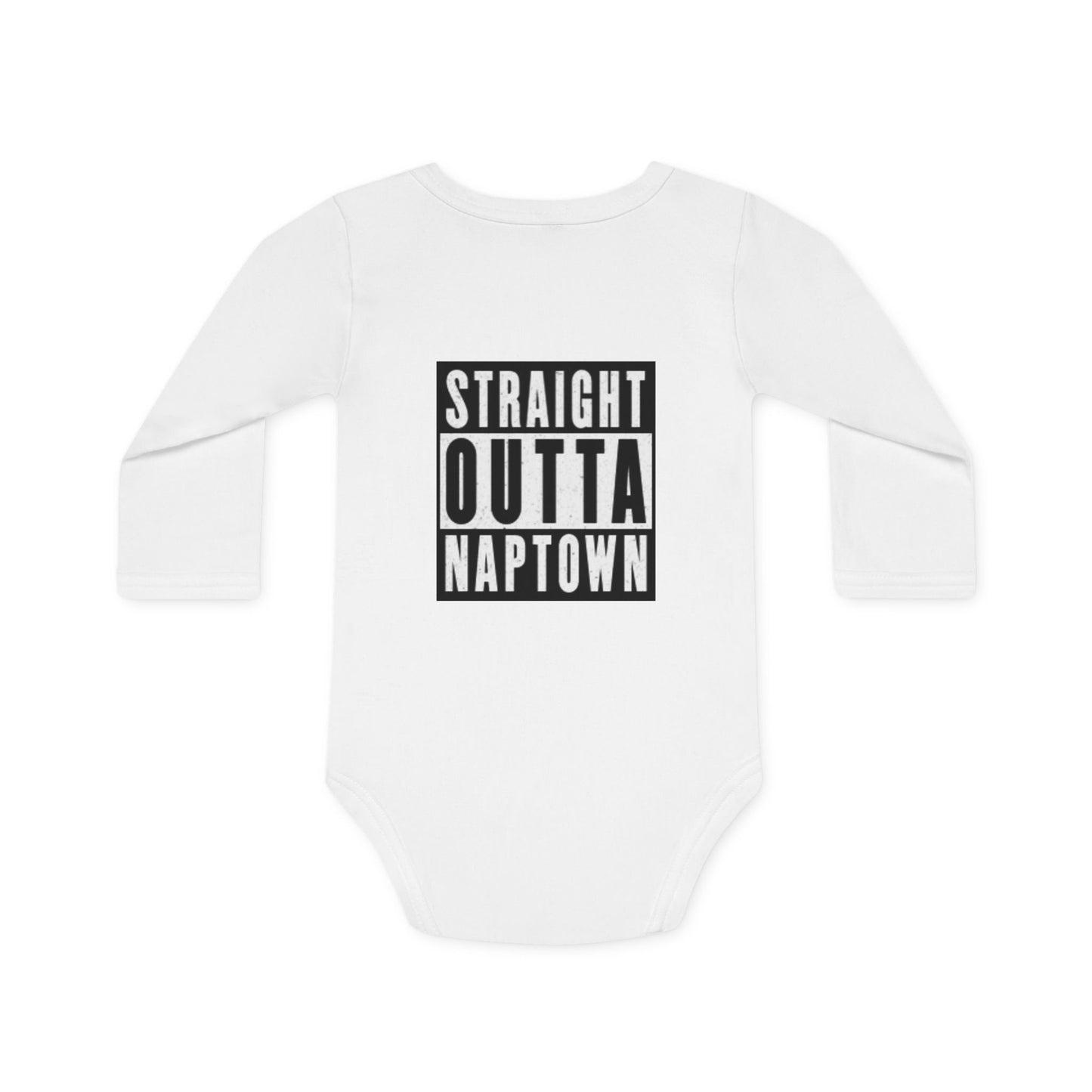Straight Outta Naptown Baby Onesie