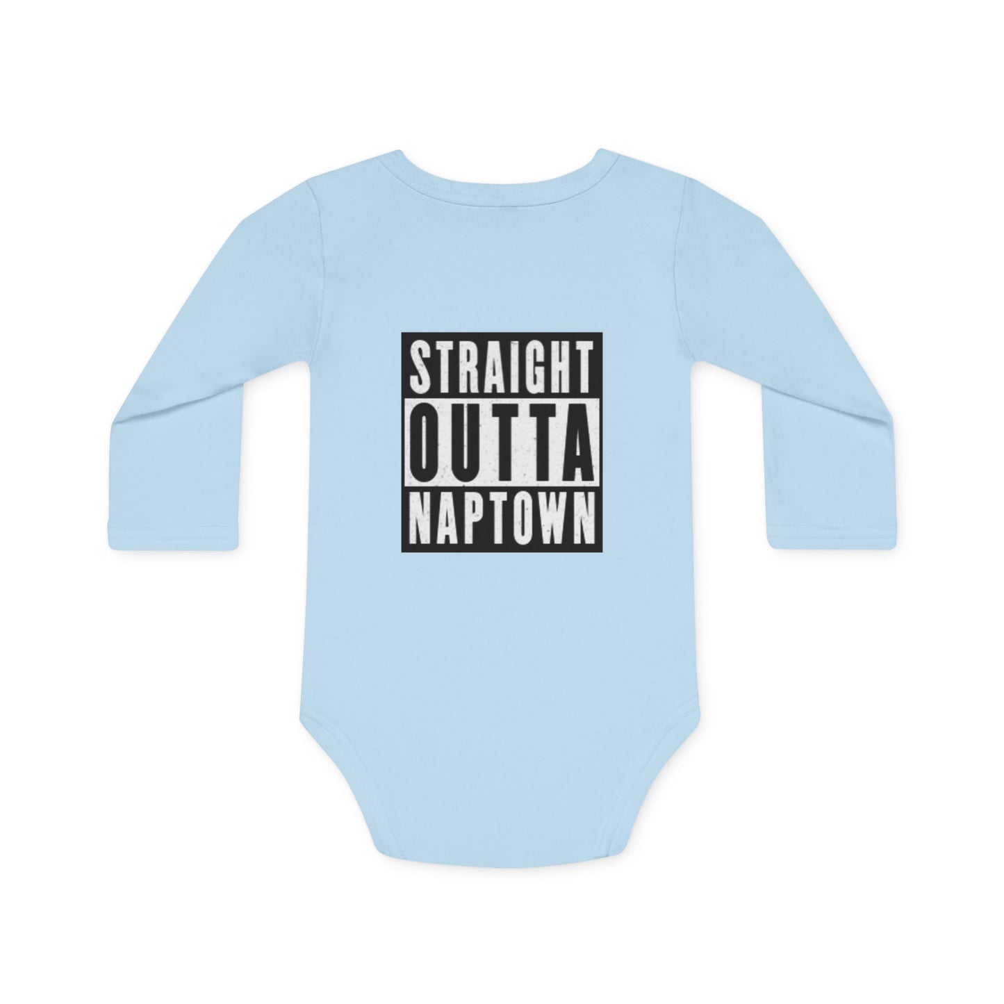 Straight Outta Naptown Baby Onesie