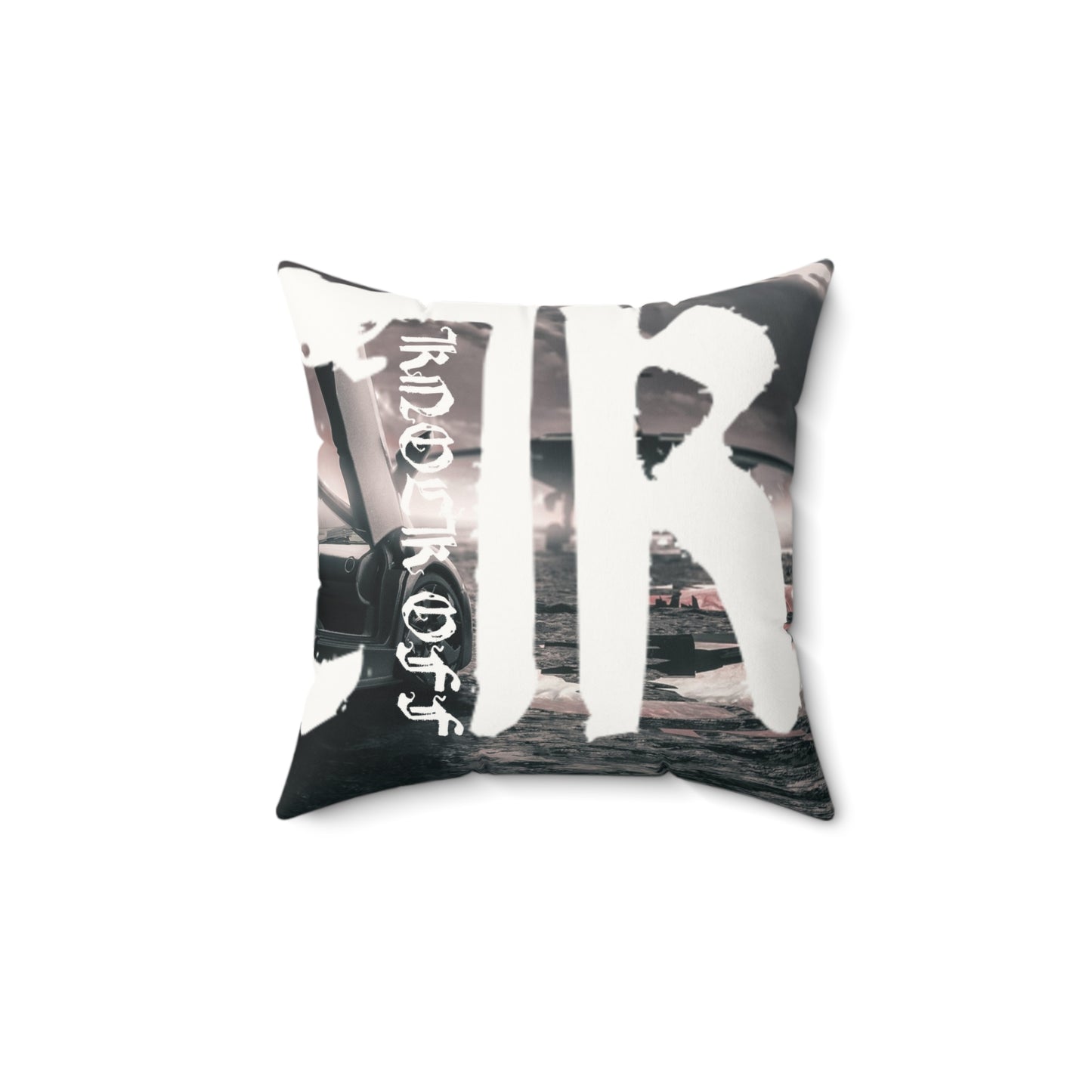KNOCK OFF “Dream Reality” Faux Suede Pillow