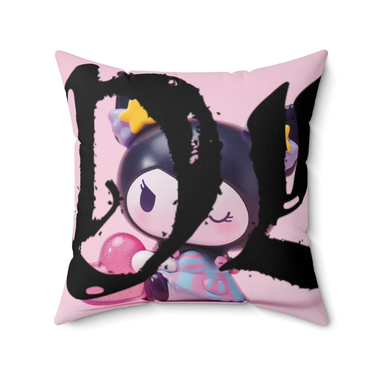 KNOCK OFF “CUTE but DEADLY” Faux Suede Pillow