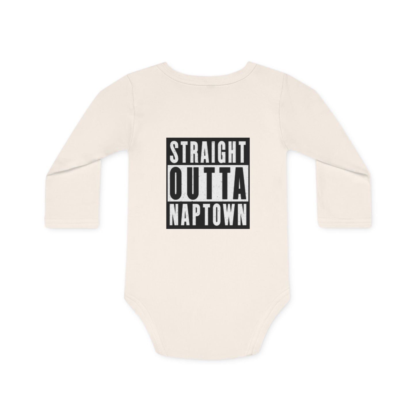Straight Outta Naptown Baby Onesie