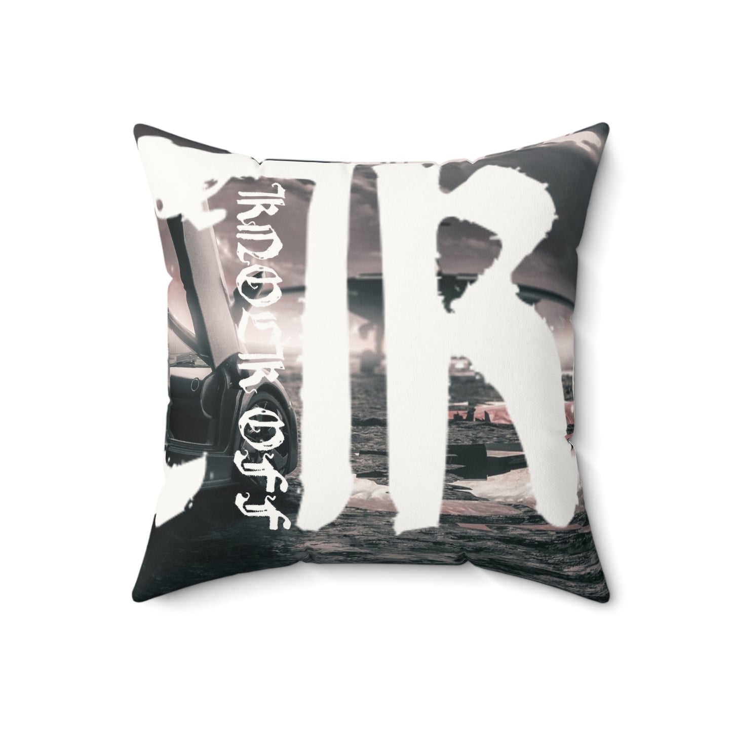 KNOCK OFF “Dream Reality” Faux Suede Pillow