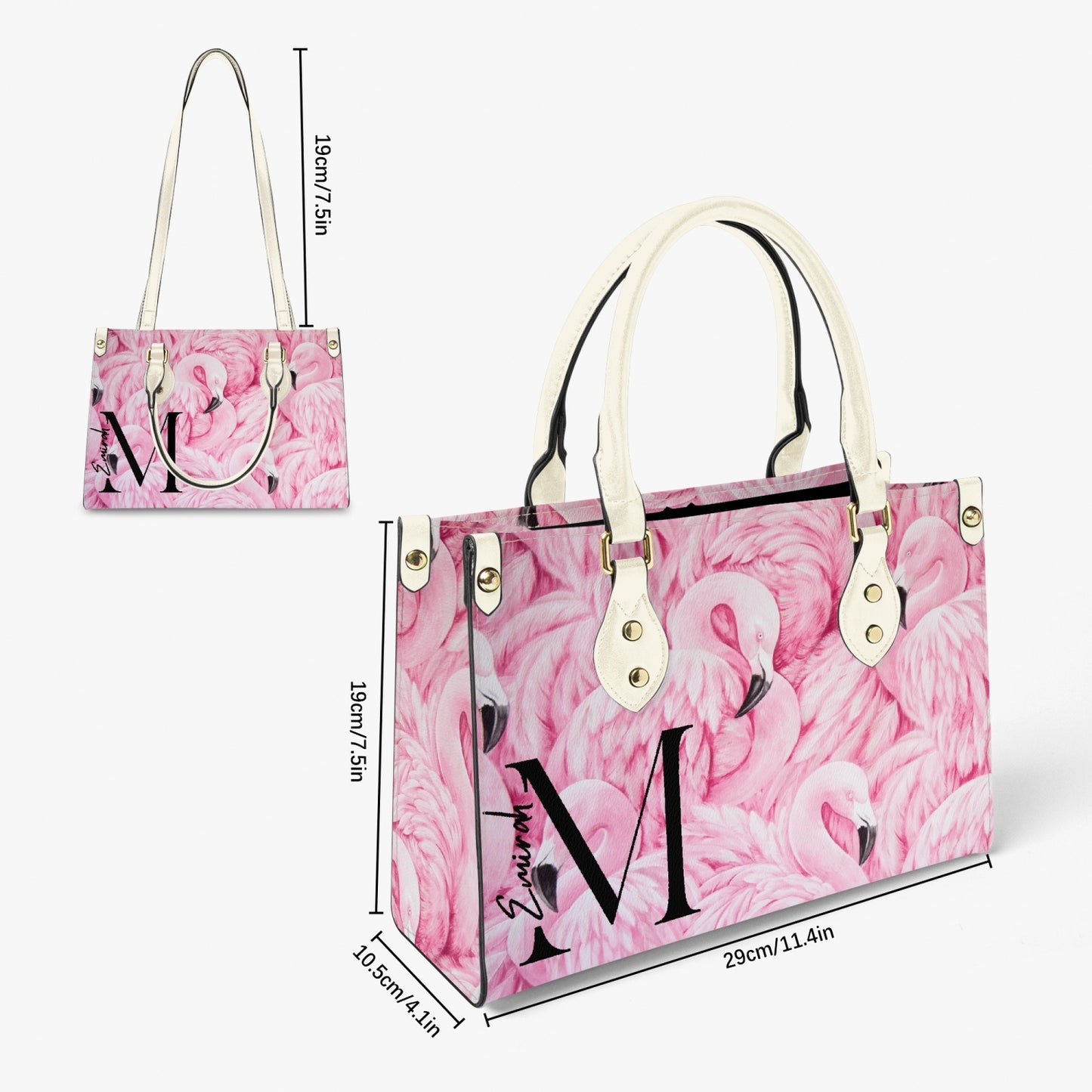 EMIRAH MARYIE PINK FLAMINGO PURSE
