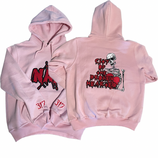 CITY OF THE BROKEN HEARTED HOODIES