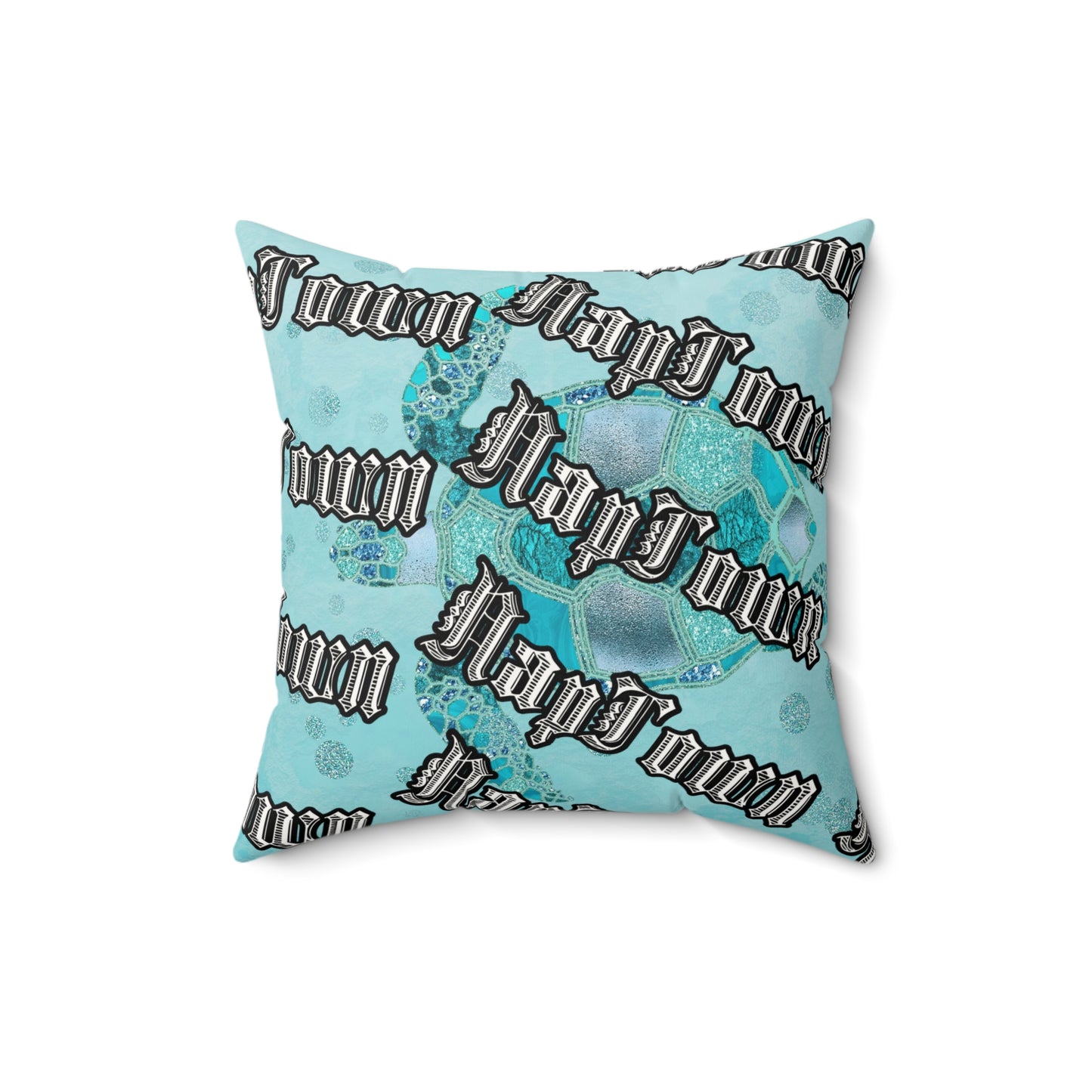NAPTOWN "Emerge" Faux Suede  Pillow
