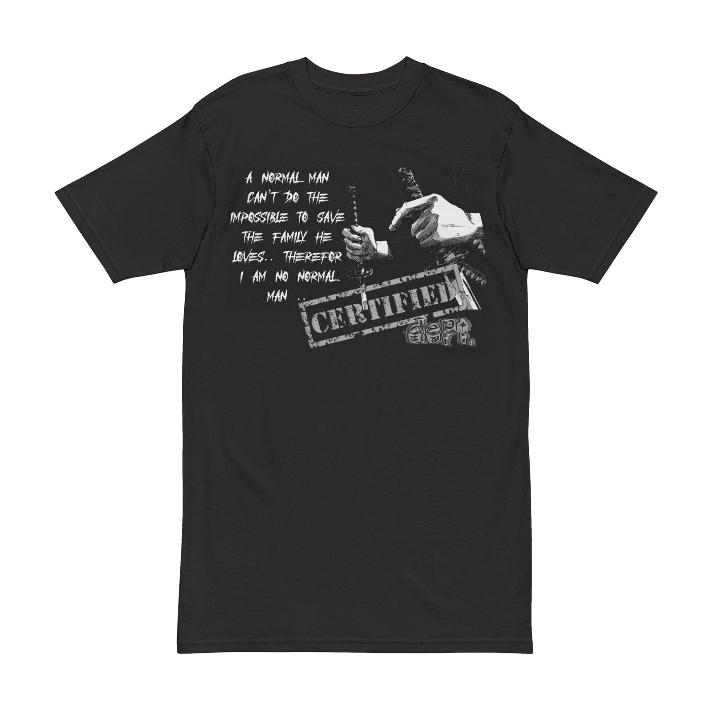 Certified Dept. "Therefore"
T-Shirt