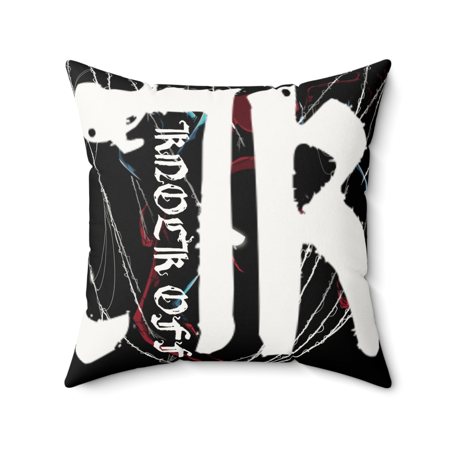 KNOCK OFF “Mr Parker” Faux Suede Pillow