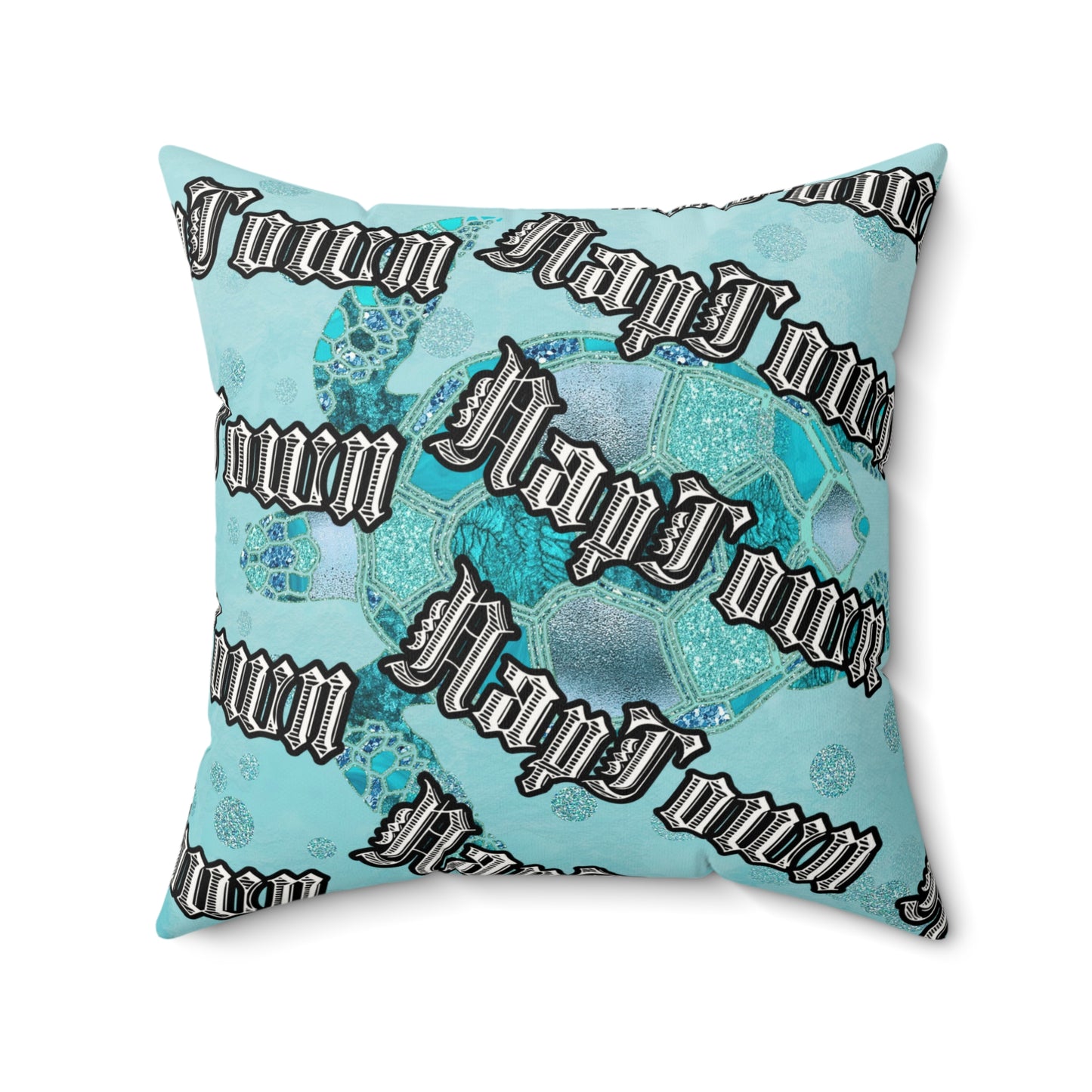 NAPTOWN "Emerge" Faux Suede  Pillow