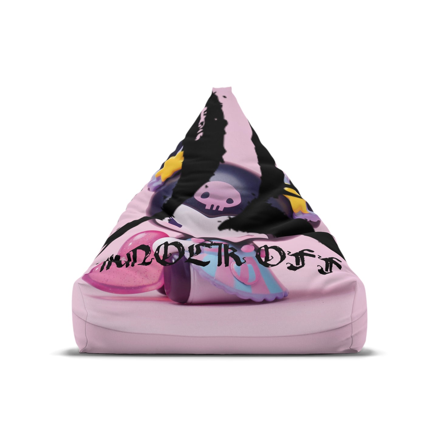 KNOCK OFF “Cute but Deadly” Bean Bag Chair Cover