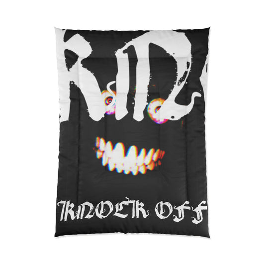 KNOCK OFF "Scary Face" Comforter