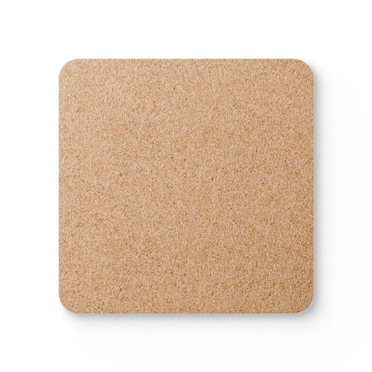 Armed With Pain “Public Advisory” Corkwood Coaster Set