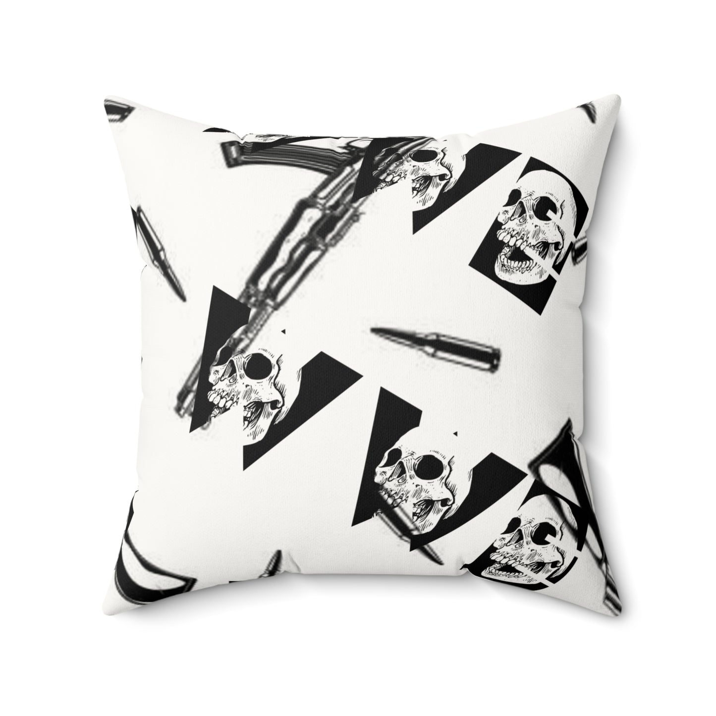 War With Everybody "Loaded With Truth” Faux Suede Pillow