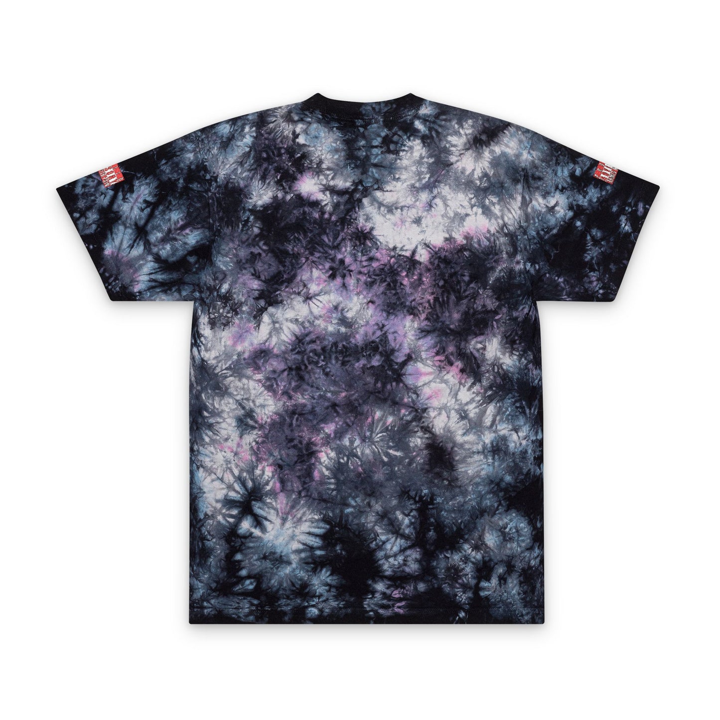 Armed With Pain “Public Advisory” Oversized Tie-Dye T-Shirt (Embroidery)