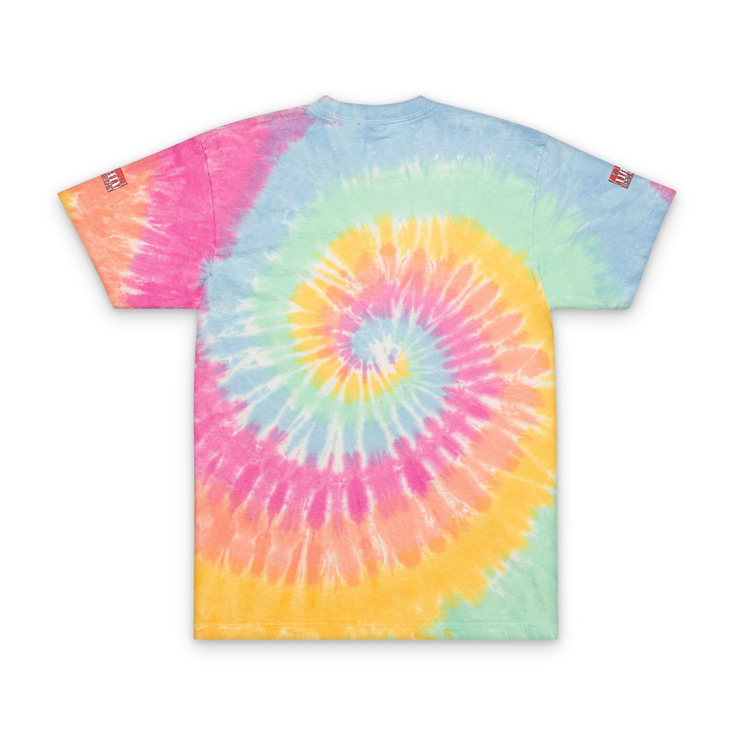Armed With Pain “Public Advisory” Oversized Tie-Dye T-Shirt (Embroidery)
