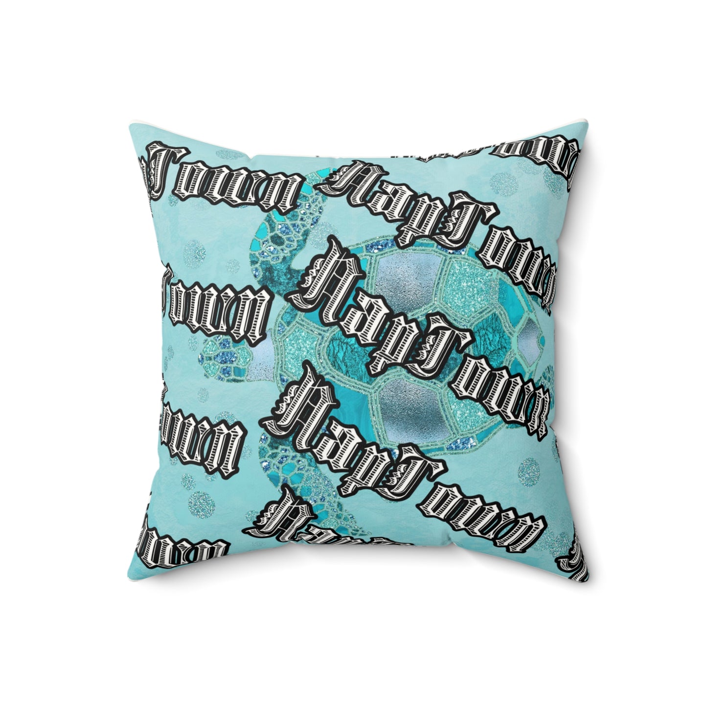NAPTOWN "Emerge" Faux Suede  Pillow
