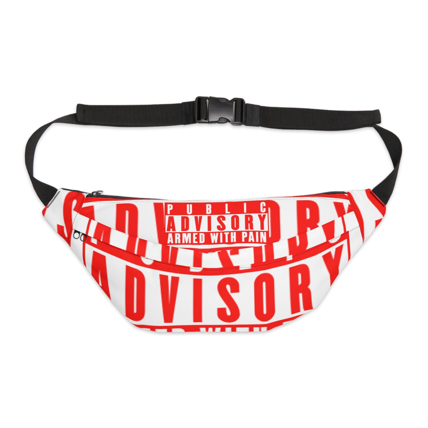 Armed With Pain “Public Advisory” Fanny Pack (Large)