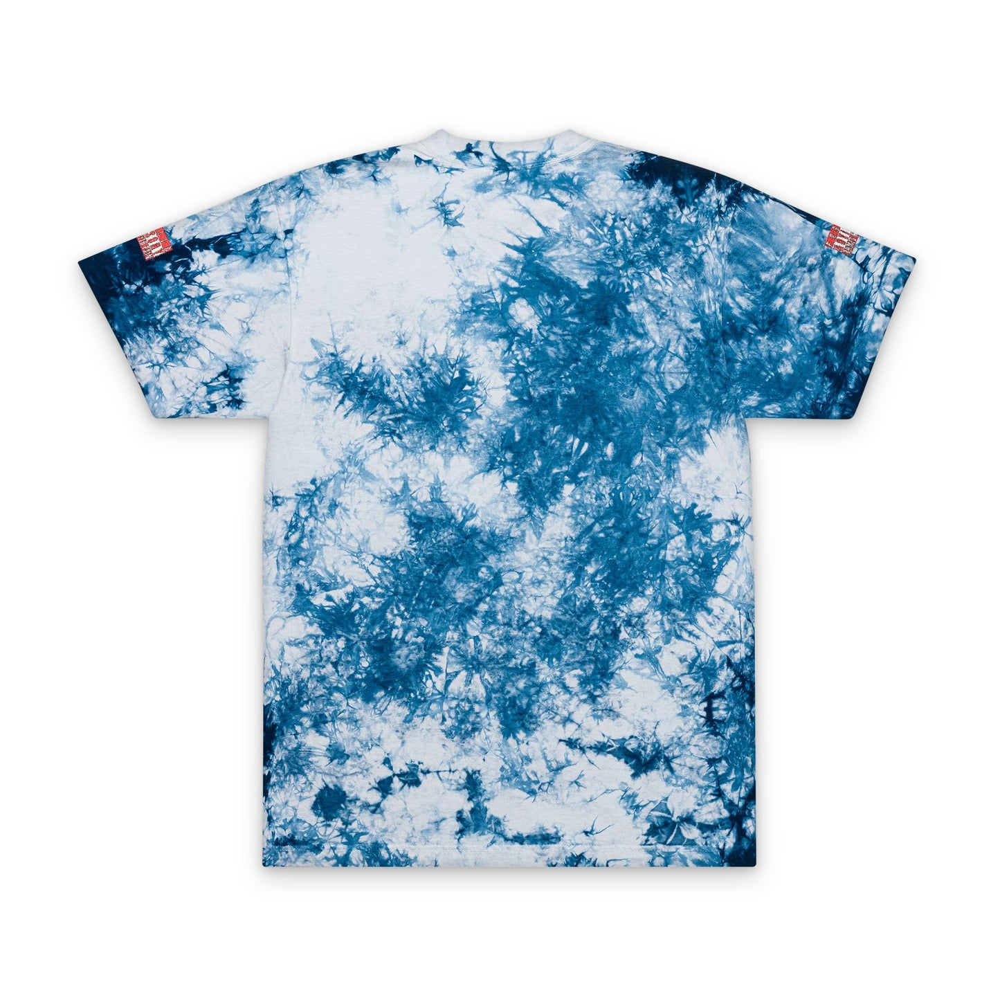 Armed With Pain “Public Advisory” Oversized Tie-Dye T-Shirt (Embroidery)