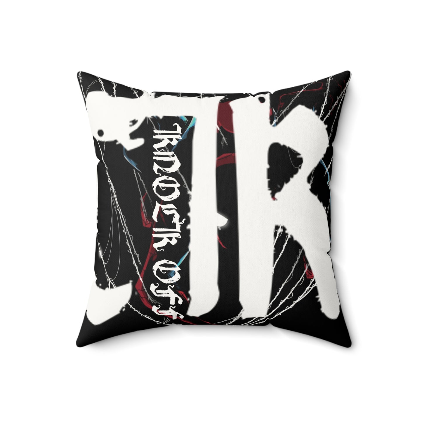 KNOCK OFF “Mr Parker” Faux Suede Pillow