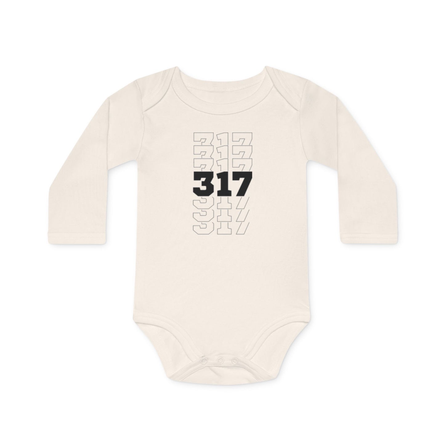 Straight Outta Naptown Baby Onesie
