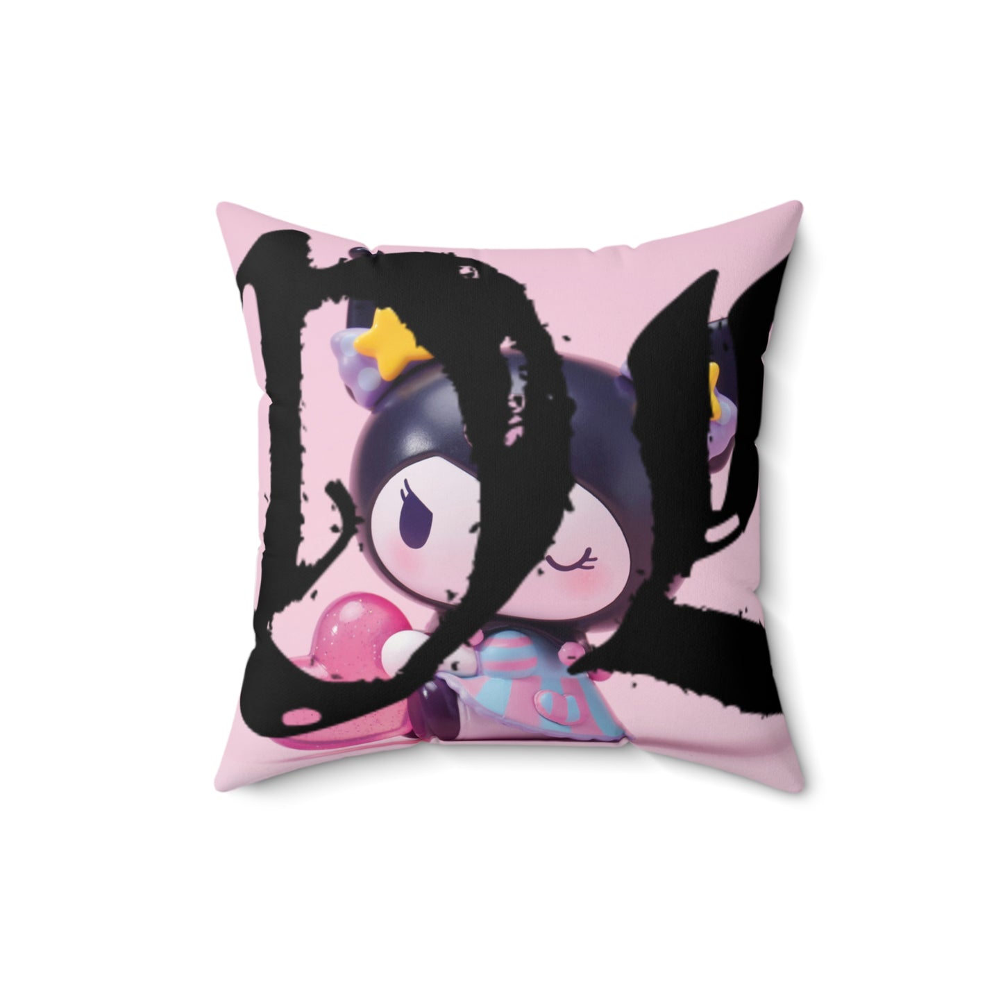 KNOCK OFF “CUTE but DEADLY” Faux Suede Pillow