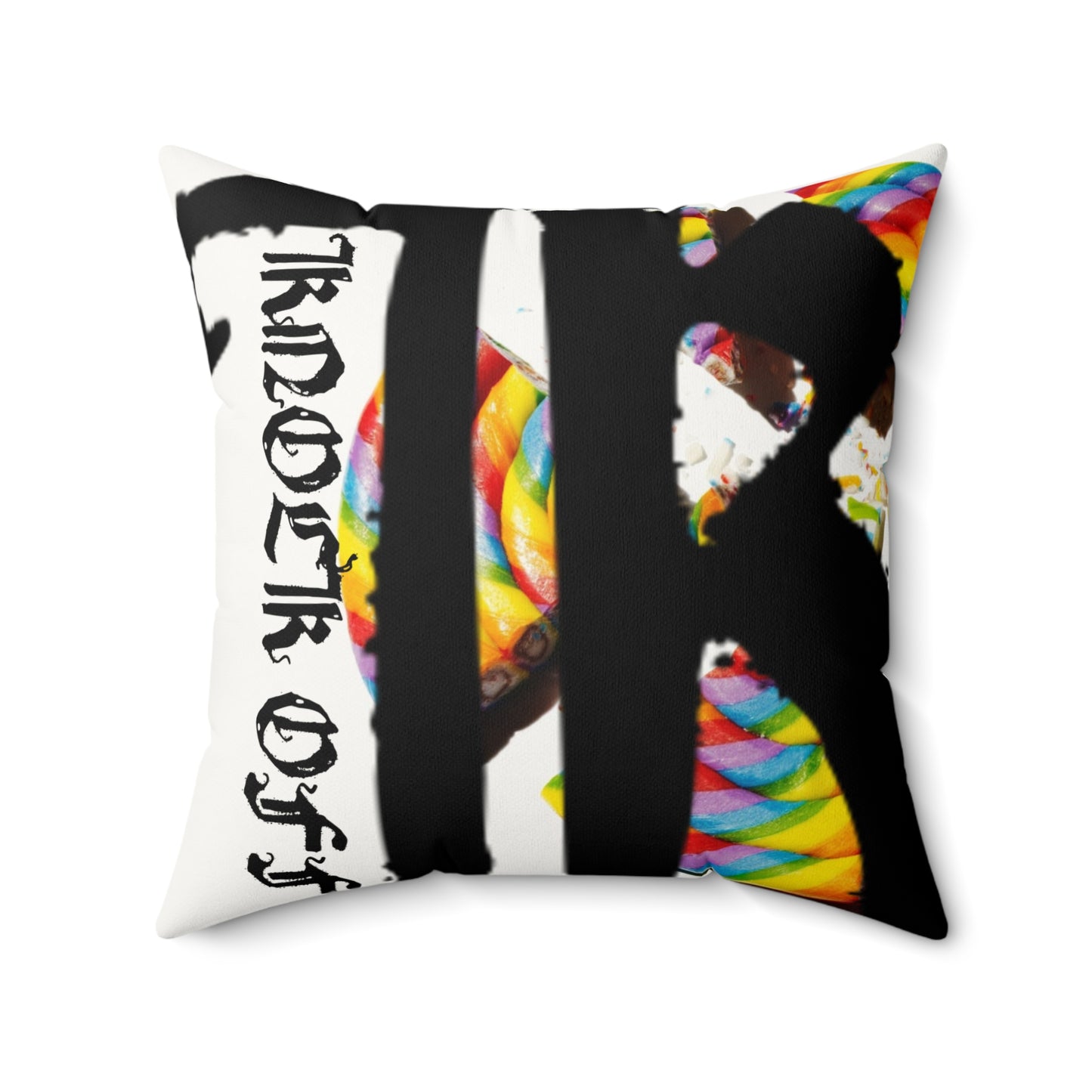 KNOCK OFF “The Last Lick” Faux Suede Pillow
