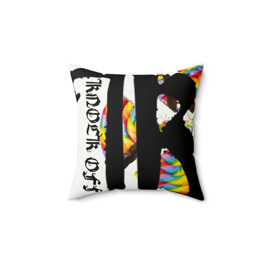 KNOCK OFF “The Last Lick” Faux Suede Pillow