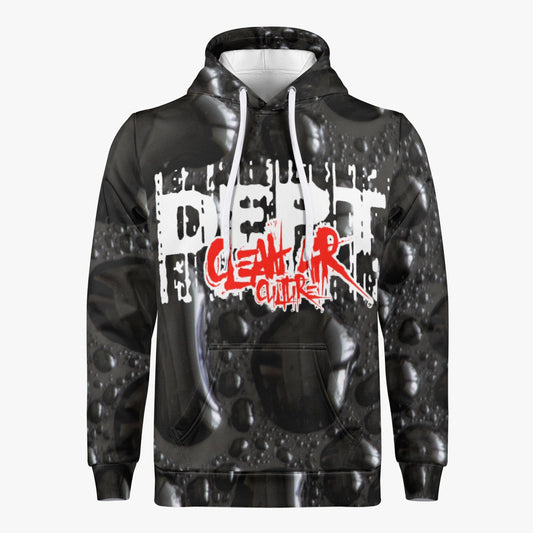 CLEAN AIR CULTURE DEPT. “Black Rain Drops” Hoodie