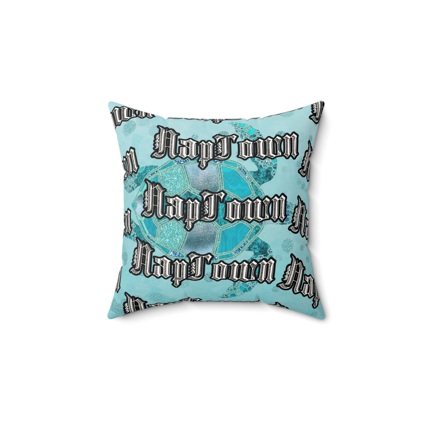 NAPTOWN "Emerge" Faux Suede  Pillow