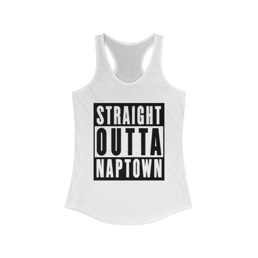 Straight Outta Naptown Women’s Racerback Tank Top