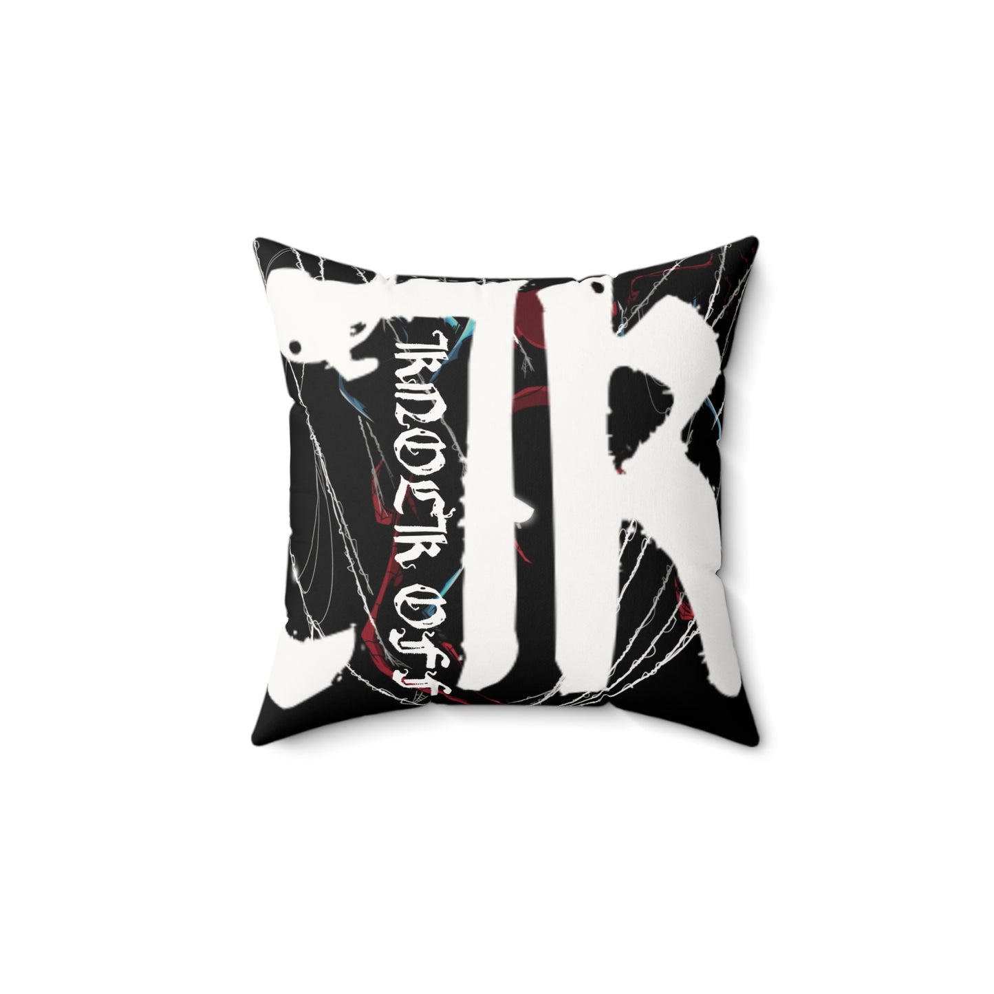 KNOCK OFF “Mr Parker” Faux Suede Pillow