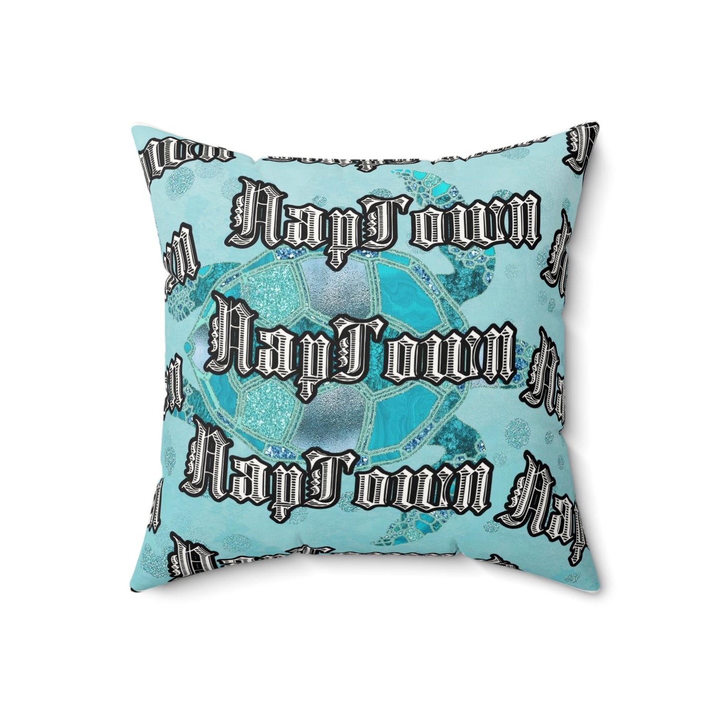 NAPTOWN "Emerge" Faux Suede  Pillow
