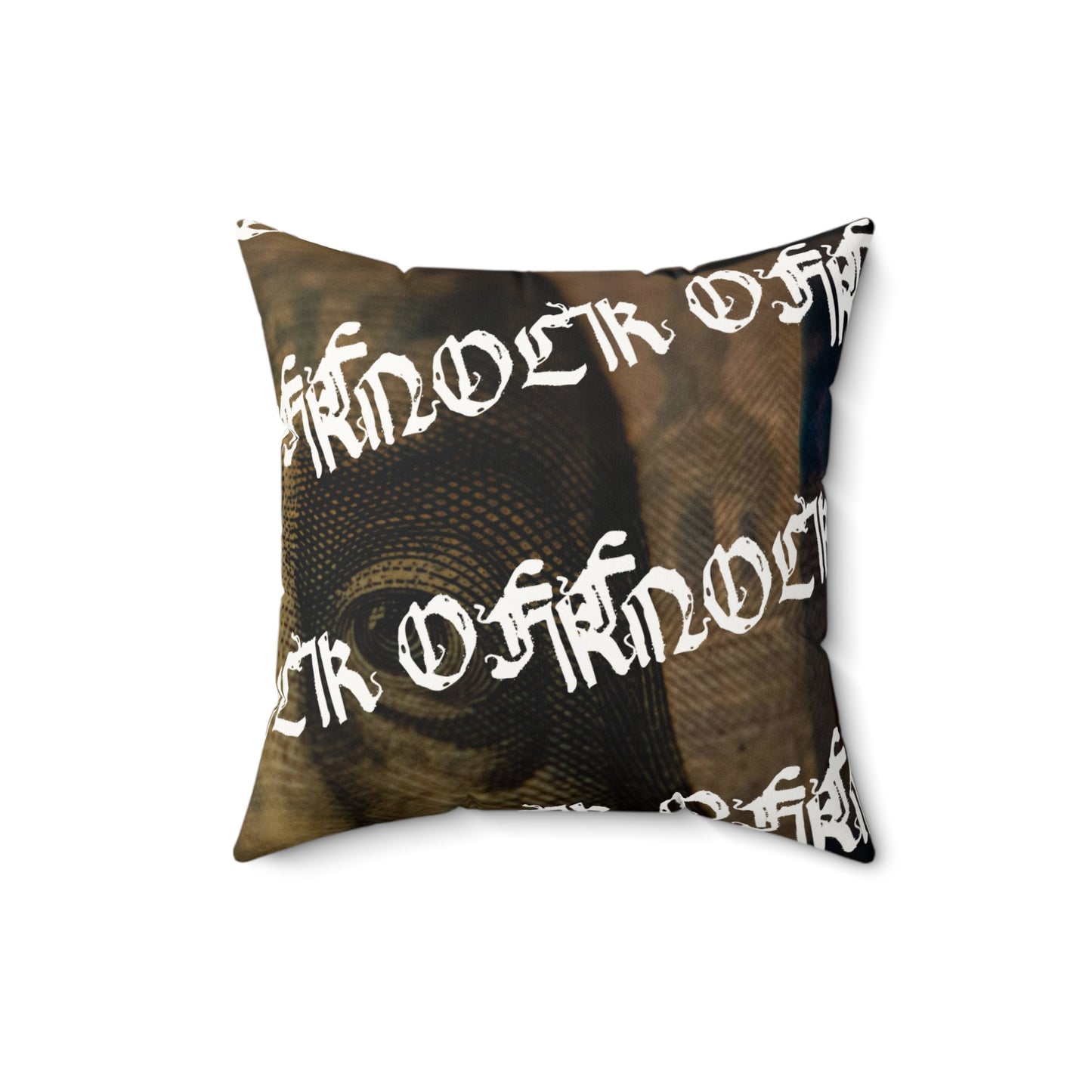 KNOCK OFF “Benji” Faux Suede Pillow