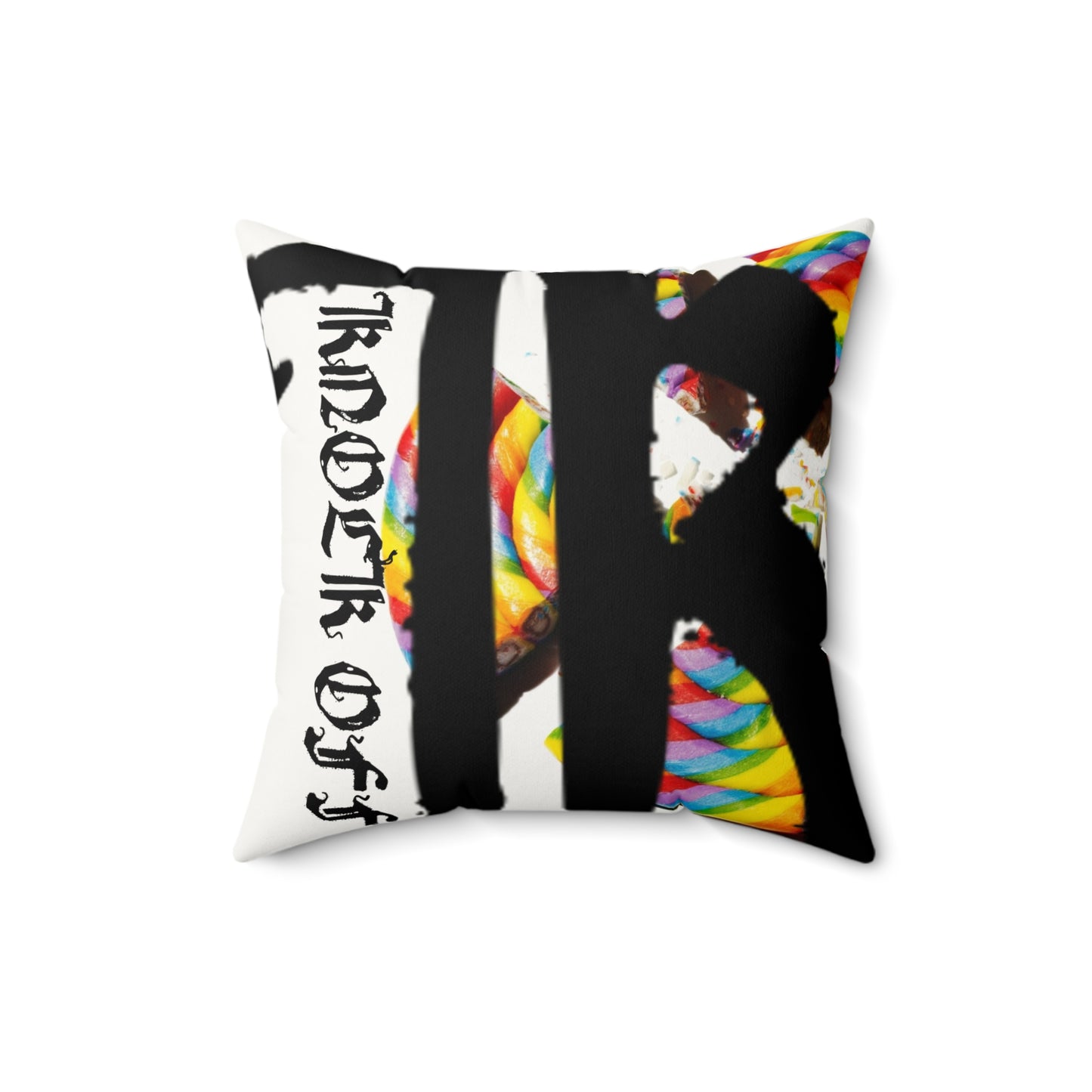 KNOCK OFF “The Last Lick” Faux Suede Pillow