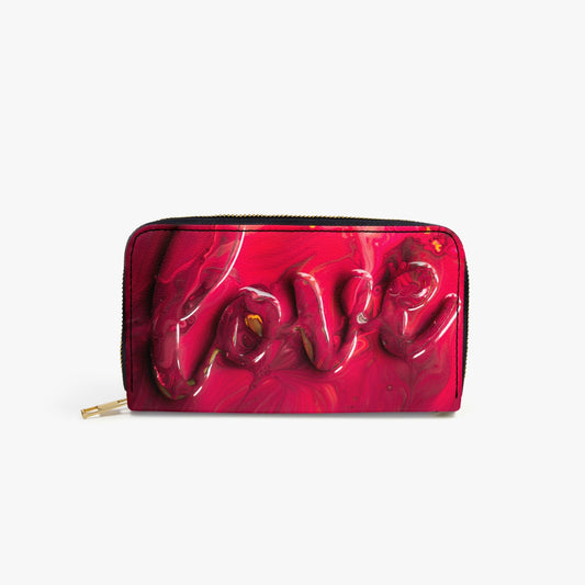 LOVE ZIPPER WALLET