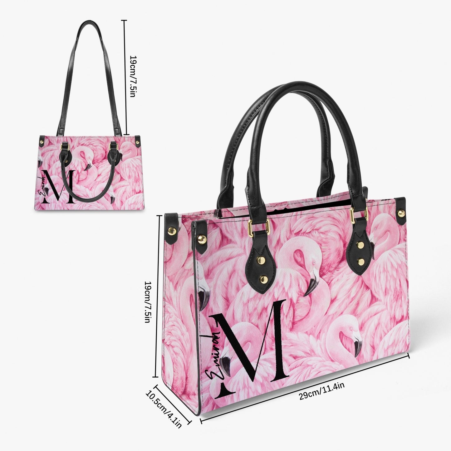 EMIRAH MARYIE PINK FLAMINGO PURSE